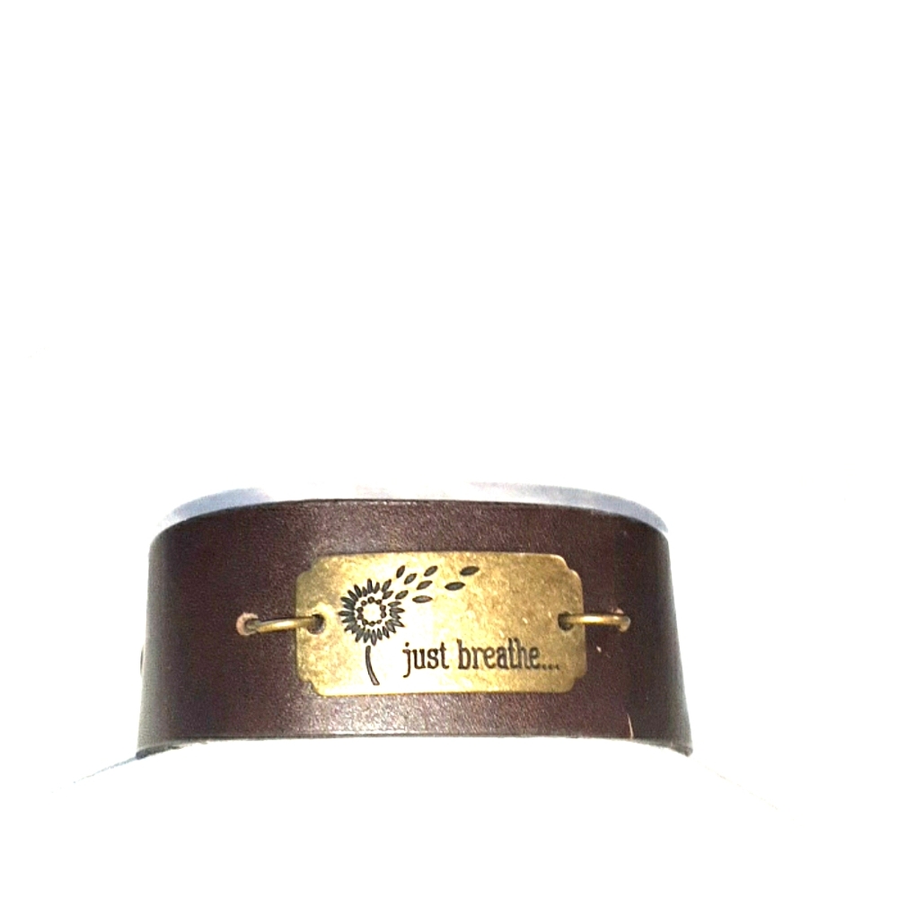 Leather cuff